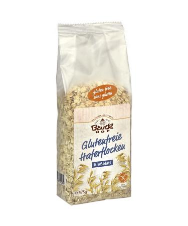 Bauckhof organic oat flakes large leaf gluten free 475g