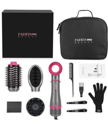 PARWIN PRO BEAUTY 4 in 1 Hair Dryer Brush Set with Ionic Care Technology - Hot Air Styler for Hair Styling - 1000 Watts - Gray - Buy Online on SooperMarket.com