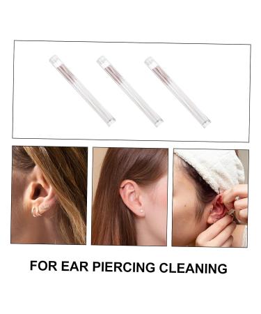 Healvian 540 Pcs Ear Piercing Cleaning Line Flex Tools - Ear Care Kit for Body Suite, Liquid Earring Hole Cleaner - 12X1.5CMx3pcs - Buy Online on SooperMarket.com