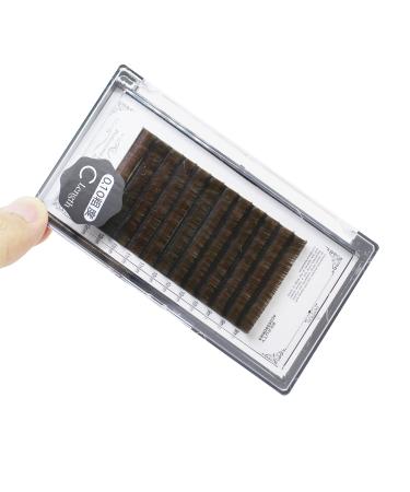 Scala 0.10mm C Curl 10mm Dark Brown Individual Eyelash Extension - Natural False Lashes - Buy Online on SooperMarket.com