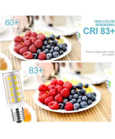 Yucclim No Flicker Double-Sided Mirror Bulb 40W Equivalent - Natural White | Fits Conair & Jerdon Makeup Mirror | 1PCS - Buy Online on SooperMarket.com