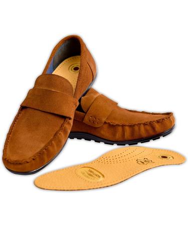 Buy Kaps Relax Gel Orthopedic Shoe Inserts - High-Quality Leather Insoles with Gel Cushions for Men & Women - All Sizes Available (43 EUR) - Buy Online on SooperMarket.com