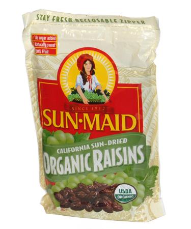 SunMaid California Sun-Dried Organic Raisins 32 Ounces