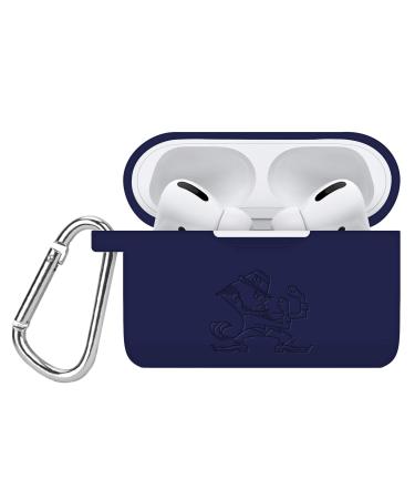 AFFINITY BANDS Notre Dame Fighting Irish Engraved Silicone Case Cover Compatible with Apple AirPods Pro (Navy)