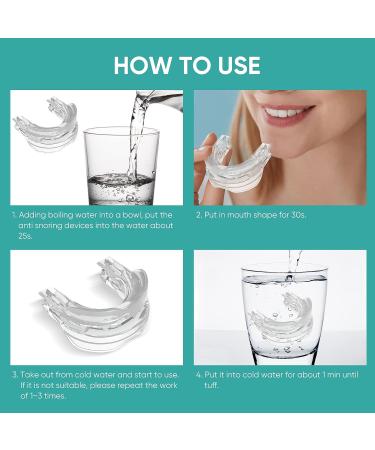 Anti-Snoring Mouth Guard - Comfortable & Adjustable Snore Device for Men/Women - Buy Online on SooperMarket.com