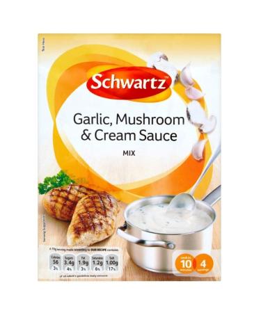 Schwartz Garlic Mushroom & Cream Sauce Mix (26g)