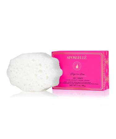 Spongell Pedi-Buffer - Cleanse Exfoliate & Polish Feet - Bulgarian Rose