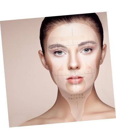 Healeved 1pc Measure Tool Eyebrow Template Shaping Tool Eyebrow Stencil Positioning The Brush Make up - Buy Online on SooperMarket.com