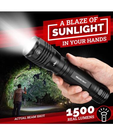 GearLight S2500 LED Flashlight - Powerful Tactical Flashlight for Camping & Emergency Use - Buy Online on SooperMarket.com