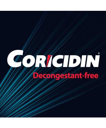 Coricidin Decongestant Free Cough and Cold Medicine - Cough cold and flu medicine for adults Effective Symptom Relief From Sore Throat Cough Chest Congestion Fever and Headaches 24 Liquid Gels - Buy Online on SooperMarket.com