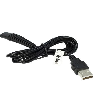 vhbw Charging Cable for Braun Series 3 Shavers - Compatible with 345s 350cc 340s-5 345s-4 345s-5 350 - 120 cm Power Cable - Buy Online on SooperMarket.com