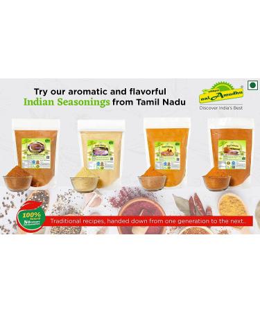 nalAmudhu Paruppu Podi for Rice | Dal Rice Mix Powder | Karam Spice Chutney Podi | Kalathu Podi | 200Gms (Jain's Veg) - Buy Online on SooperMarket.com
