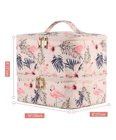Buru s Double-Layer Nail Polish Organizer & Dryer Case - Holds 27 Bottles - Flamingo Yellow - Buy Online on SooperMarket.com