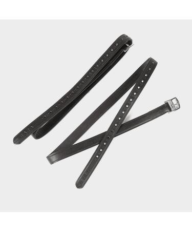 Shires Blenheim Non Stretch Stirrup Leathers 54"x1" Black - Buy Online on SooperMarket.com