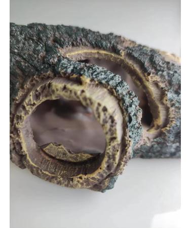 CTPENG Aquarium Cave - Kunst Resin Betta Decoration - Ideal for Small & Medium Aquariums (Harz 13.5x9x5.5 cm) - Buy Online on SooperMarket.com