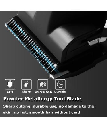 KEMEI 2296 Professional Hair Clippers for Men - Cord/Cordless Hair Cutting Kit & T Blade Beard Trimmer - USB Rechargeable - Black - Buy Online on SooperMarket.com
