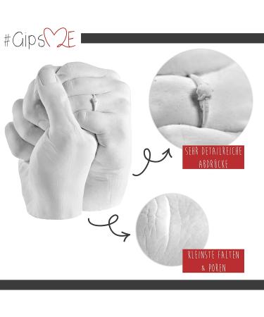 Buy GipsMe Alginate Impact Mass 450g - Quick-Drying Alginate Powder for 3D Body Impressions - Ideal for Babies & Adults - International Shipping Available - Buy Online on SooperMarket.com