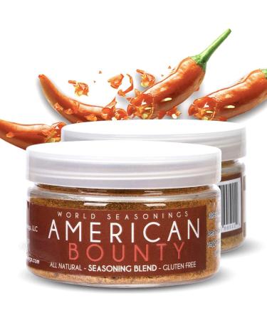 AMERICAN BOUNTY Herbs & Spices Collection - BBQ, Southwest, Steak Marinade, Rubs, Fish Seasoning, Smoker Spices - Ground Beef & Lamb Chops Seasoning - World Seasonings - 1 Pack - Buy Online on SooperMarket.com