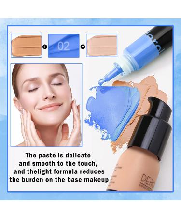 Blue Color Corrector Mixing Pigment for Liquid Foundation - Adjusts Warm to Cold Tones - Buy Online on SooperMarket.com
