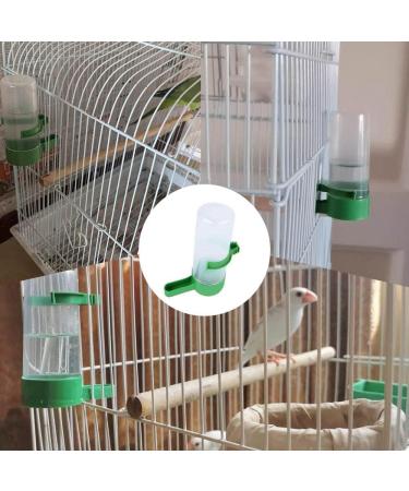 Bird Water Dispenser 4 Pcs Hanging Bird Water Bottles Automatic Bird Water Dispensers for Middle and Small Parrot Budgie Lovebirds Cockatiel Drinking Water - Buy Online on SooperMarket.com