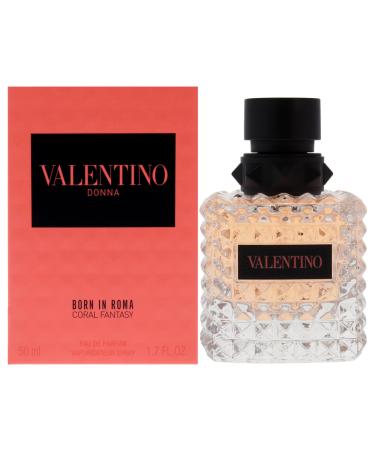 Valentino Donna Born In Roma Coral Fantasy for Women - 1.7 oz EDP Spray 1.7 Fl Oz (Pack of 1)