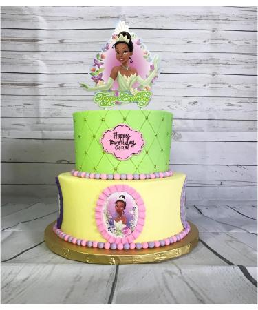 Princess Tiana Cupcake Toppers - Girl Party Supplies and Favors - Buy Online on SooperMarket.com