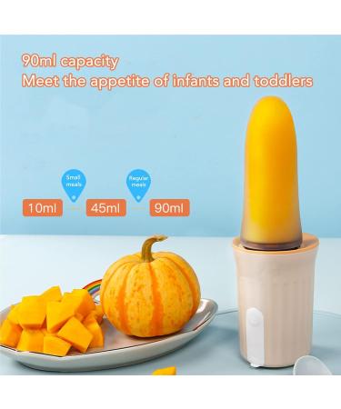 Portable Baby Food Processor Baby Food Maker Puree Blender Feeder Speedy Chopping for Puree Diced Fruit Vegetables Meat Sauce Garlic Smoothie Juicer for Baby Travel Fitness Drink Shakes - Buy Online on SooperMarket.com