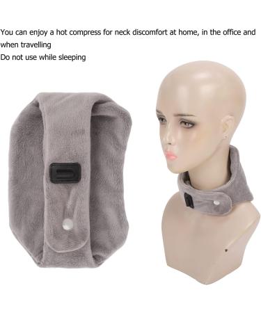 Portable Neck Heating Pillow - Soft Nerz Fleece Wrap for Stiffness Relief | USB Charging | Perfect for Home Use - Buy Online on SooperMarket.com