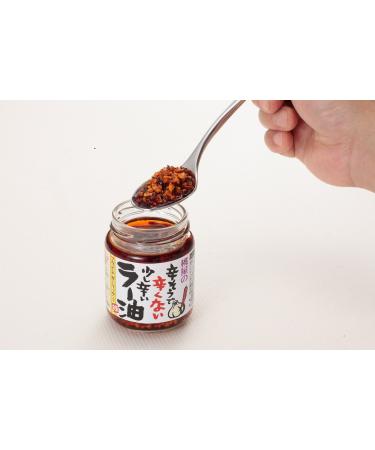 Momoya Chili Oil with Fried Garlic Taberu Layu - 3.88 Oz | Authentic Japanese Flavors - Buy Online on SooperMarket.com