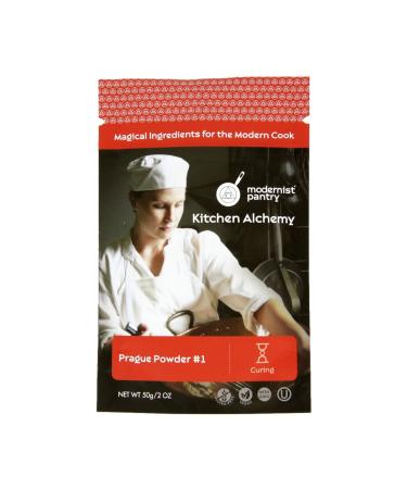 Pure Prague Powder #1 aka Insta Cure #1, DQ Pink Curing Salt, Sel Rose  Non-GMO  Gluten-Free  OU Kosher Certified - 50g/2oz