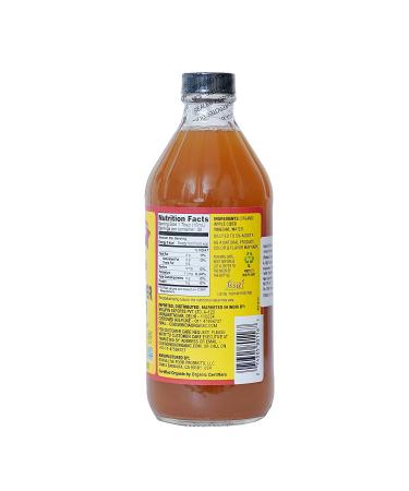 Bragg Organic Apple Cider Vinegar with the Mother - 2 Pack, 16oz Each - USDA Certified, Raw & Unfiltered - Buy Online on SooperMarket.com