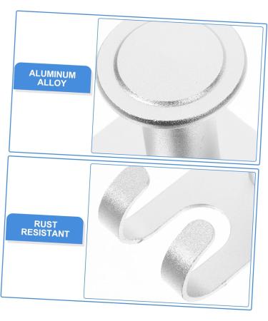 Cabilock 10 pcs No Hook Shaver Holder | Bathroom Razor & Towel Storage | Aluminum Alloy Clothes Hook - Buy Online on SooperMarket.com