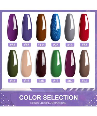 28g/Box Purple Dipping Powder - No Lamp Cure, Gel-Like Nails, Natural Dry - Nail Salon Quality - HJ-ND064B-No.56 - Buy Online on SooperMarket.com