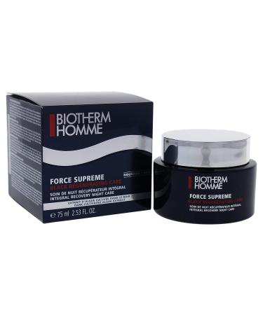 Biotherm Force Supreme Black Regenerating Men Cream 2.53 oz - Anti-Aging Skincare - Buy Online on SooperMarket.com