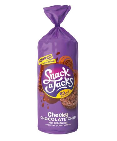Buy Snack A Jack Choc Chip Jumbo Rice Cakes 180g | International Shipping Available - Buy Online on SooperMarket.com