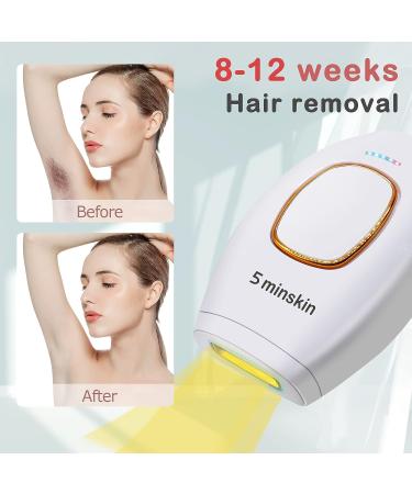 5minskin At-Home Laser Hair Removal Handset - Permanent Hair Reduction for Body & Face - Buy Online on SooperMarket.com
