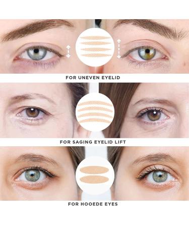 480 Count Eyelid Lifter Strips for Dramatic Instant Eye Lift - Double Eyelid Tape for Heavy Hooded Droopy Lids - Ideal for Uneven Mono-Eyelids - Buy Online on SooperMarket.com