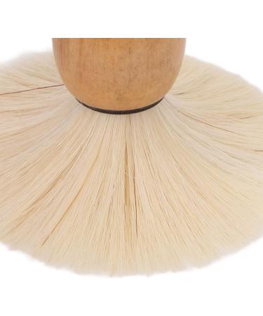 Premium Mini Shaving Brush for Men - Soft Synthetic Wooden Handle Ideal for Travel & Home Grooming | Facial Razor & Clean Tool - Buy Online on SooperMarket.com