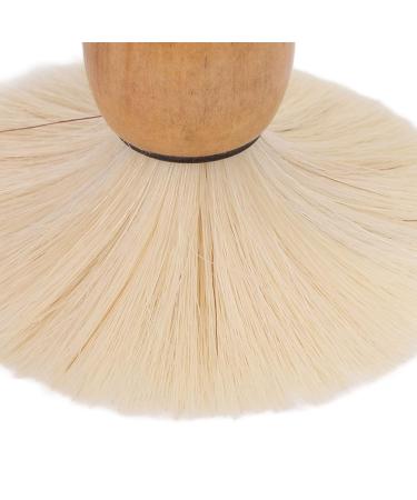 Men's Shaving Brush Set - 2pcs Mini Wooden Handle Soft Brushes for Professional Barber & Home Use - Buy Online on SooperMarket.com