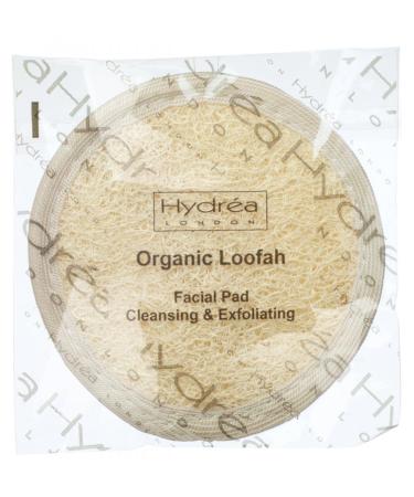 Cleansing & Exfoliating Loofah Facial Pad - Double Sided with Organic Egyptian Cotton