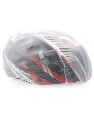 ROCKBROS Helmet Cover Rain Cover Rain Cap Cover Helmet Cover Bicycle Road Bike White