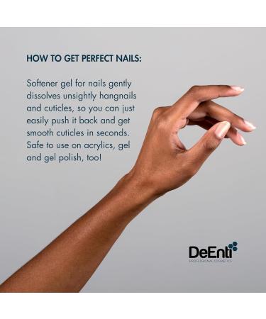 DeEnti Instant Cuticle Remover Gel - 15-Second Professional Cuticle Softener | 8oz for Hand Foot & Nail Care - Salon Quality Citrus Manicure & Pedicure Supplies - Buy Online on SooperMarket.com