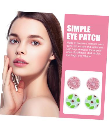 FRCOLOR 4pcs Gel Ice Pack Hot Cold Compress Eye Pad for Relaxation and Travel - Buy Online on SooperMarket.com