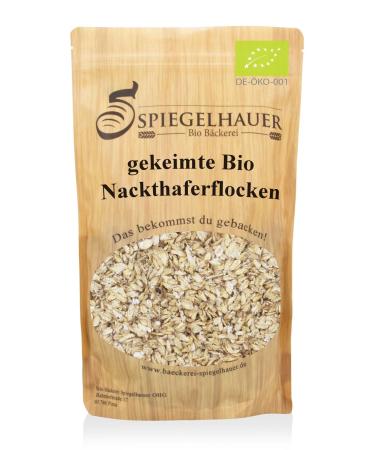 Bakery Spiegelhauer Demeter Kimated Naked Hair flakes 1 kg gently dried under 42 C i sprouted oatmeal bio gluten arm 1kg i germinated oats bio