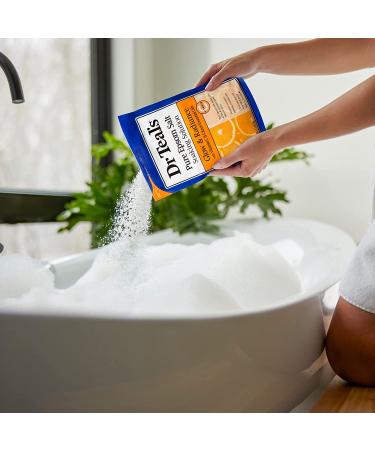 Dr Teal's Pure Epsom Salt Soak Glow & Radiance with Vitamin C & Citrus Essential Oils 3 lbs - Pack of 4 - Buy Online on SooperMarket.com