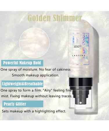 Buy Hydrating Makeup Setting Spray | Lightweight All-Day Facial Mist with Chamomile & Castor Oil for Dry Skin - 3.04 Fl Oz - Buy Online on SooperMarket.com