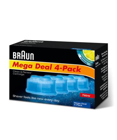 Braun CCR2 Cleaner Refill Kit (4 Pack)