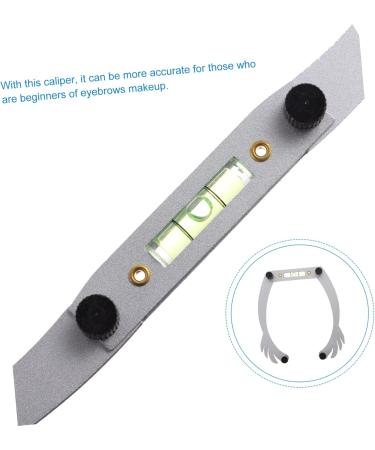Beavorty 5pcs white white outfit eyebrow shaping kit eyebrow mapping tool eyebrow line aluminum alloy - Buy Online on SooperMarket.com