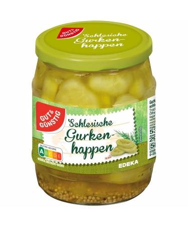 Good&Cheap Silesian Cucumber Bites 3-Pack (3x530g Jar) - Delicious & Affordable International Shipping - Buy Online on SooperMarket.com