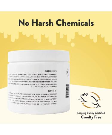 Eczema Honey Itch Cooling Face & Body Rounds - Anti Itch Cotton Pads for Eczema & Dry Skin (50 Rounds) - Buy Online on SooperMarket.com